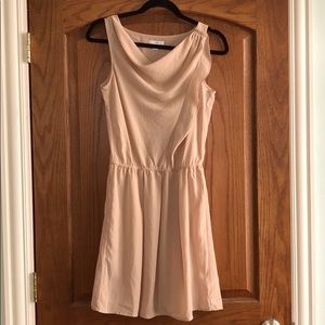 Nude/cream tank top dress